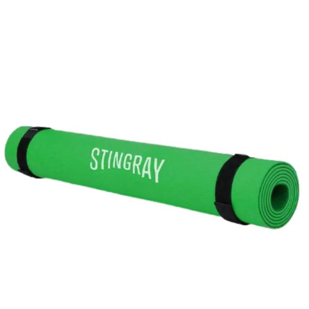 Foto 2 pulgar | Tapete para Yoga Stingray 6mm color Verde con Correa