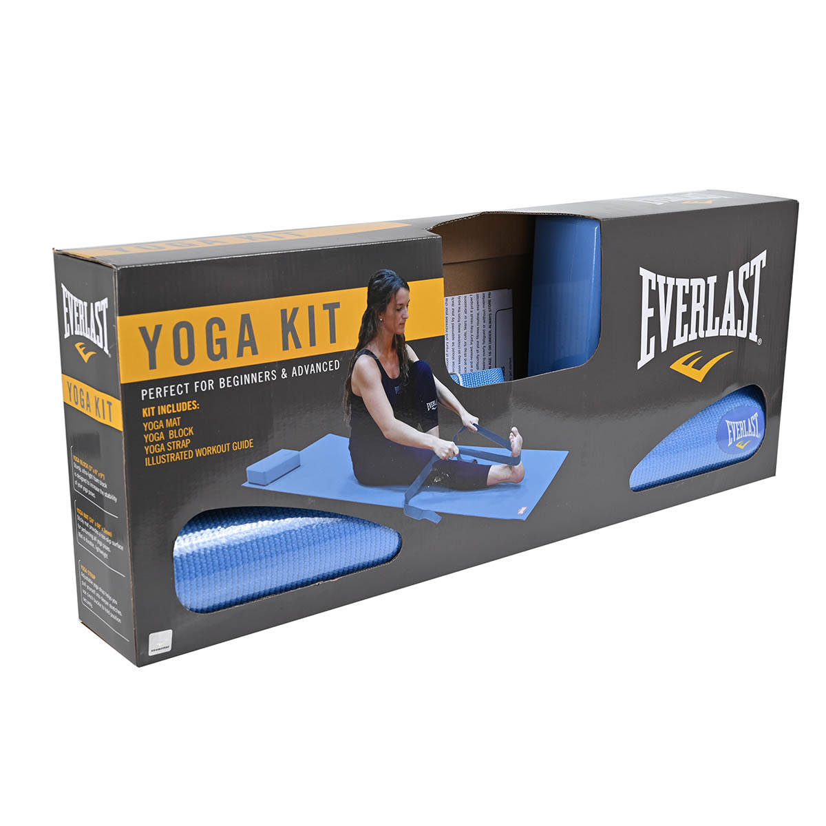 Foto 3 pulgar | Kit de Yoga Everlast XEVYS2 color AZUL