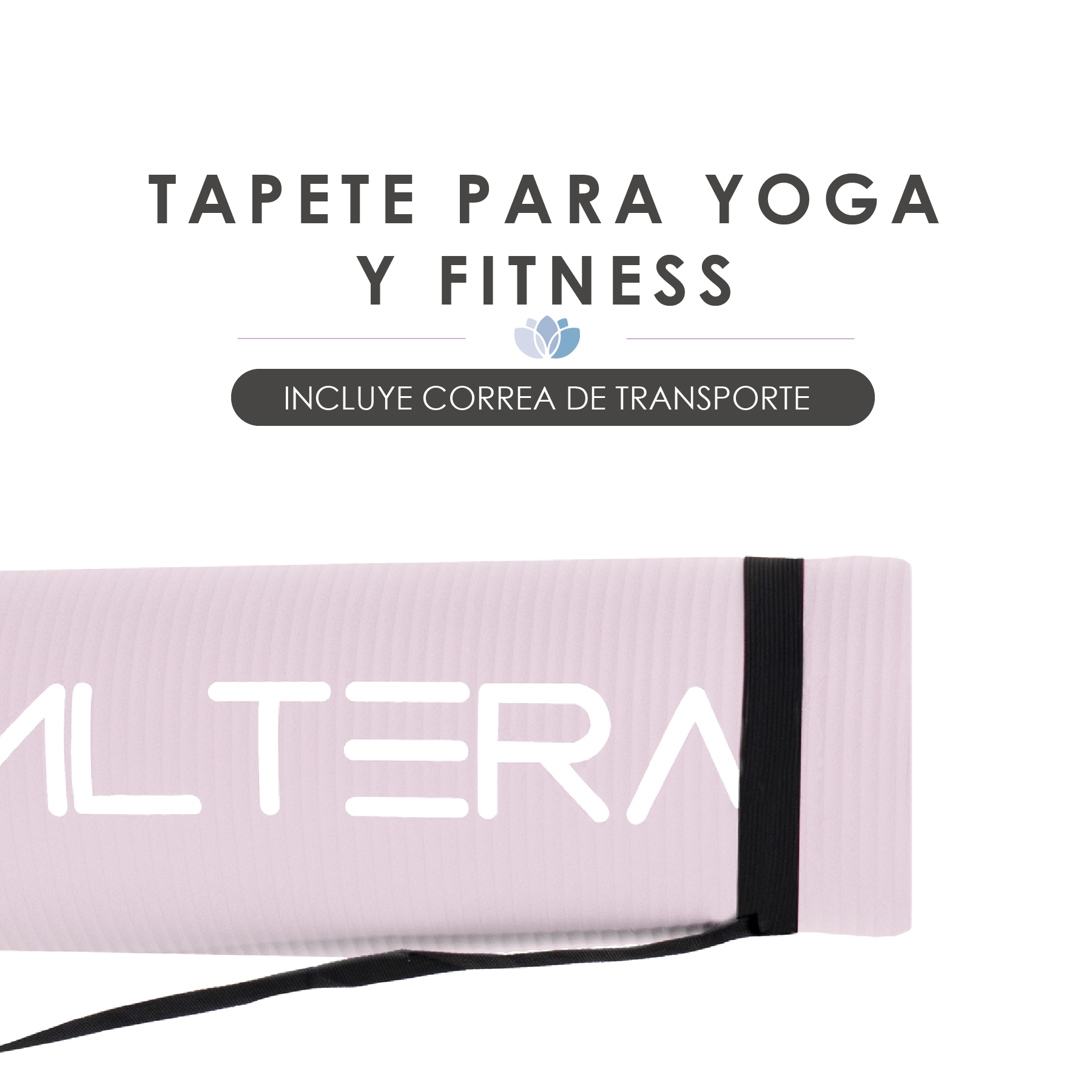 Foto 6 | Tapete para Yoga Altera Nbr1216 color Lila