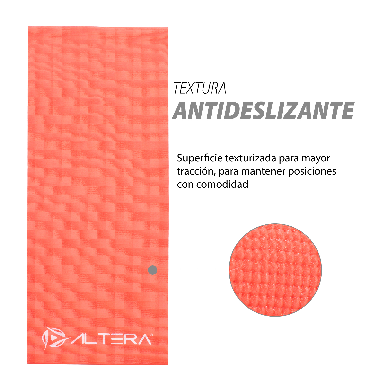 Foto 6 | Tapete de Yoga Altera Pvc1002 color Rojo