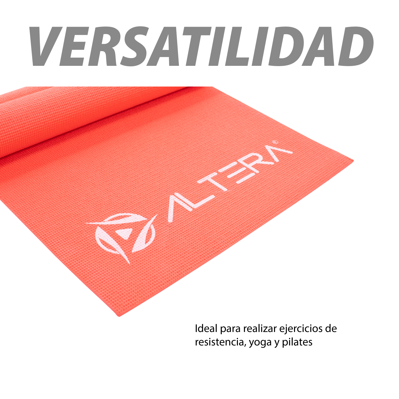 Foto 7 | Tapete de Yoga Altera Pvc1002 color Rojo