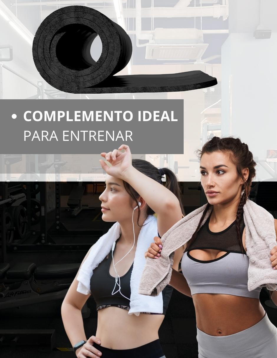 Foto 5 | Tapete Yoga ECOMLAB Pilates Fitness Gym Ejercicio Portátil Confort color Negro