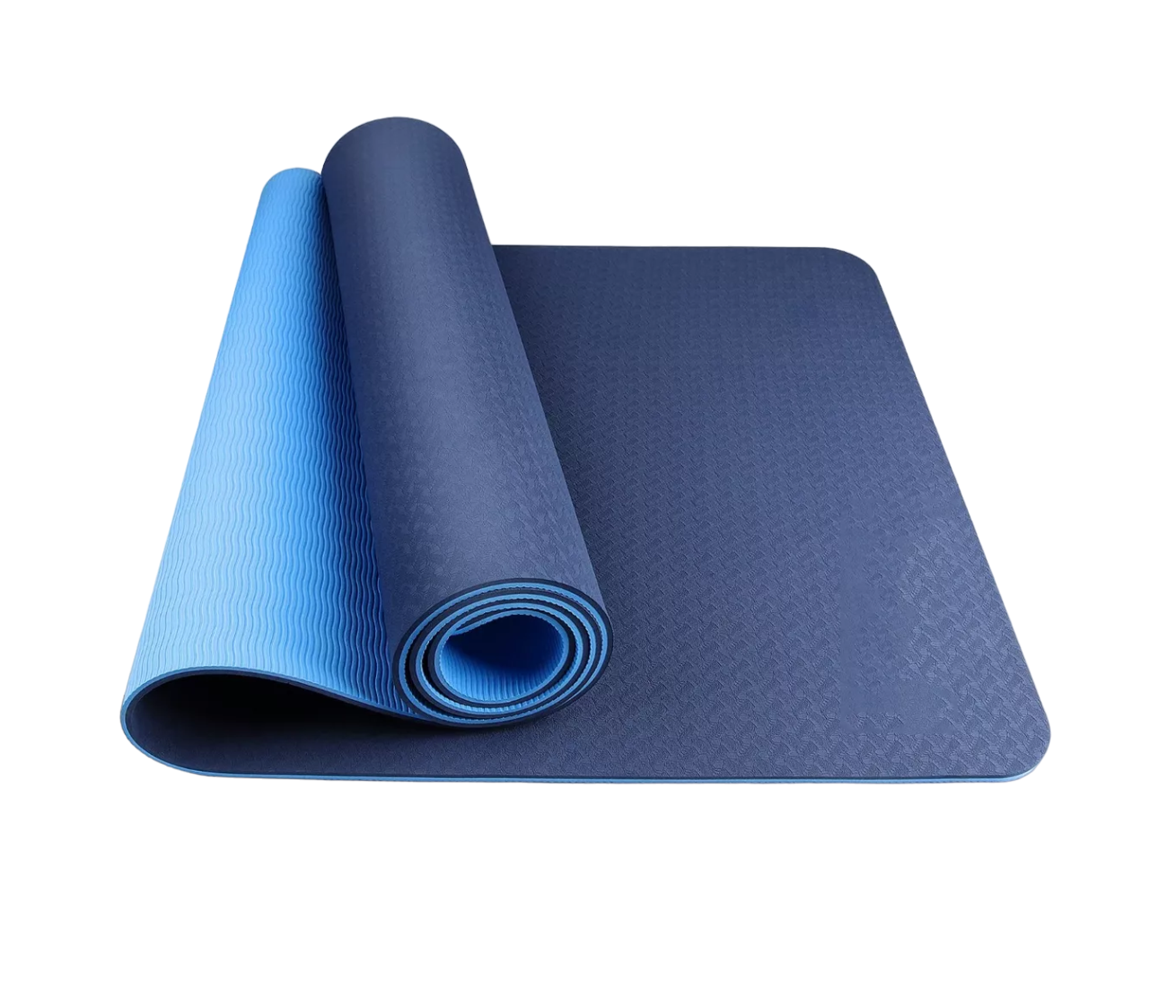 Foto 2 pulgar | Tapete de Yoga BELUG color Azul Marino para Ejercicio Portátil Grueso