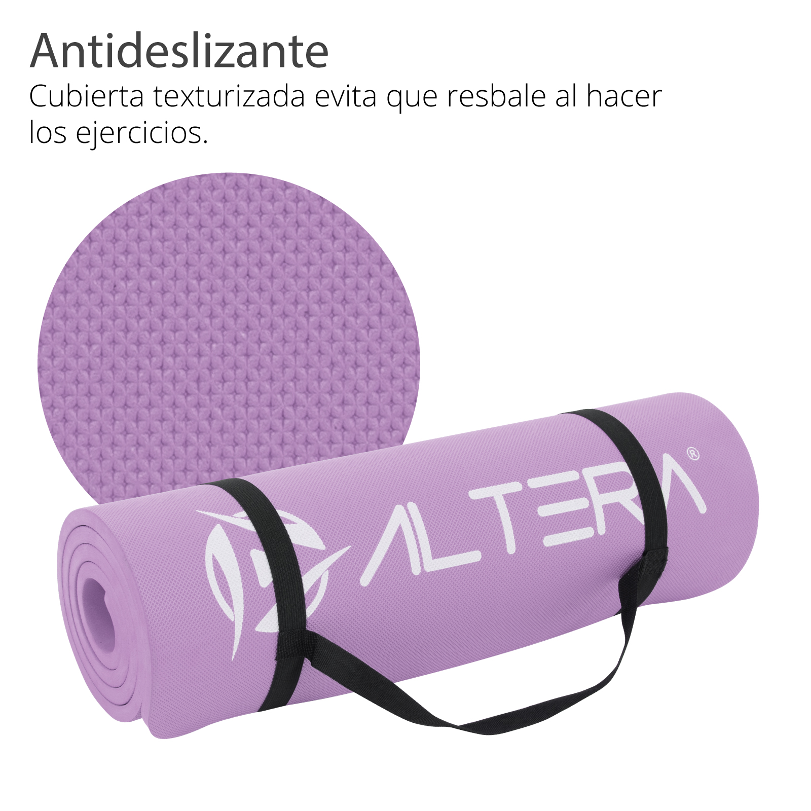 Foto 4 pulgar | Tapete para Yoga Altera Tye0518 Fitness 173 x 61 cm Morado