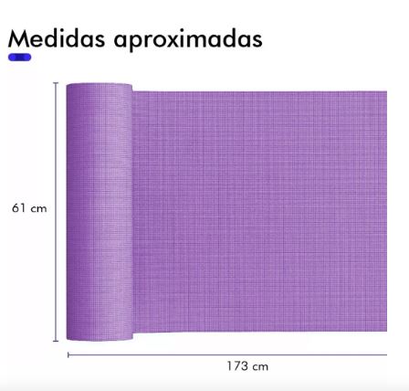 Foto 3 pulgar | Tapete de Ejercicio Wünd Violeta de 10 mm de Grosor