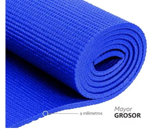 Foto 3 pulgar | Tapete Portátil para Yoga Wünd Azul