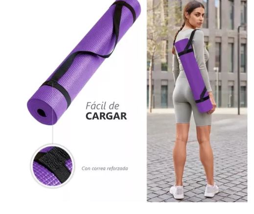 Foto 4 pulgar | Tapete Portátil para Yoga Wünd Púrpura