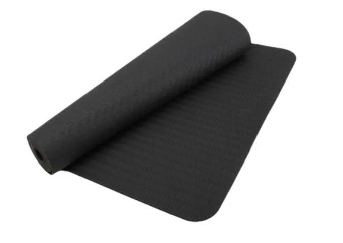 Foto 2 pulgar | Tapete Mat de Yoga y Pilates Infinité Negro Doble Capa