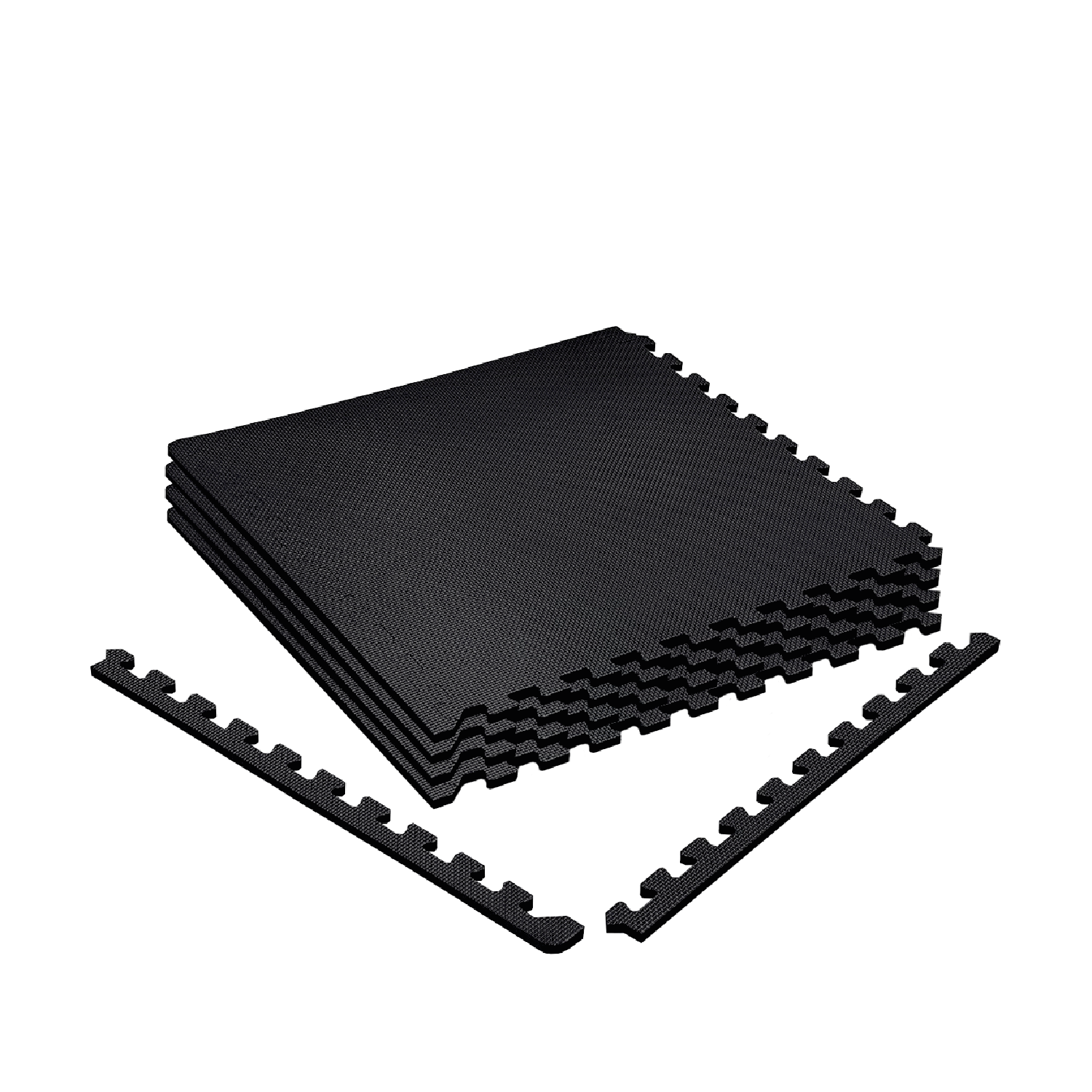 Piso de Neopreno  X-Rush Negro 4 Piezas