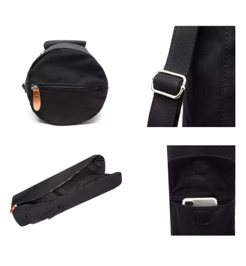 Foto 1 | Bolso Wund Negro para Tapete de Ejercicio