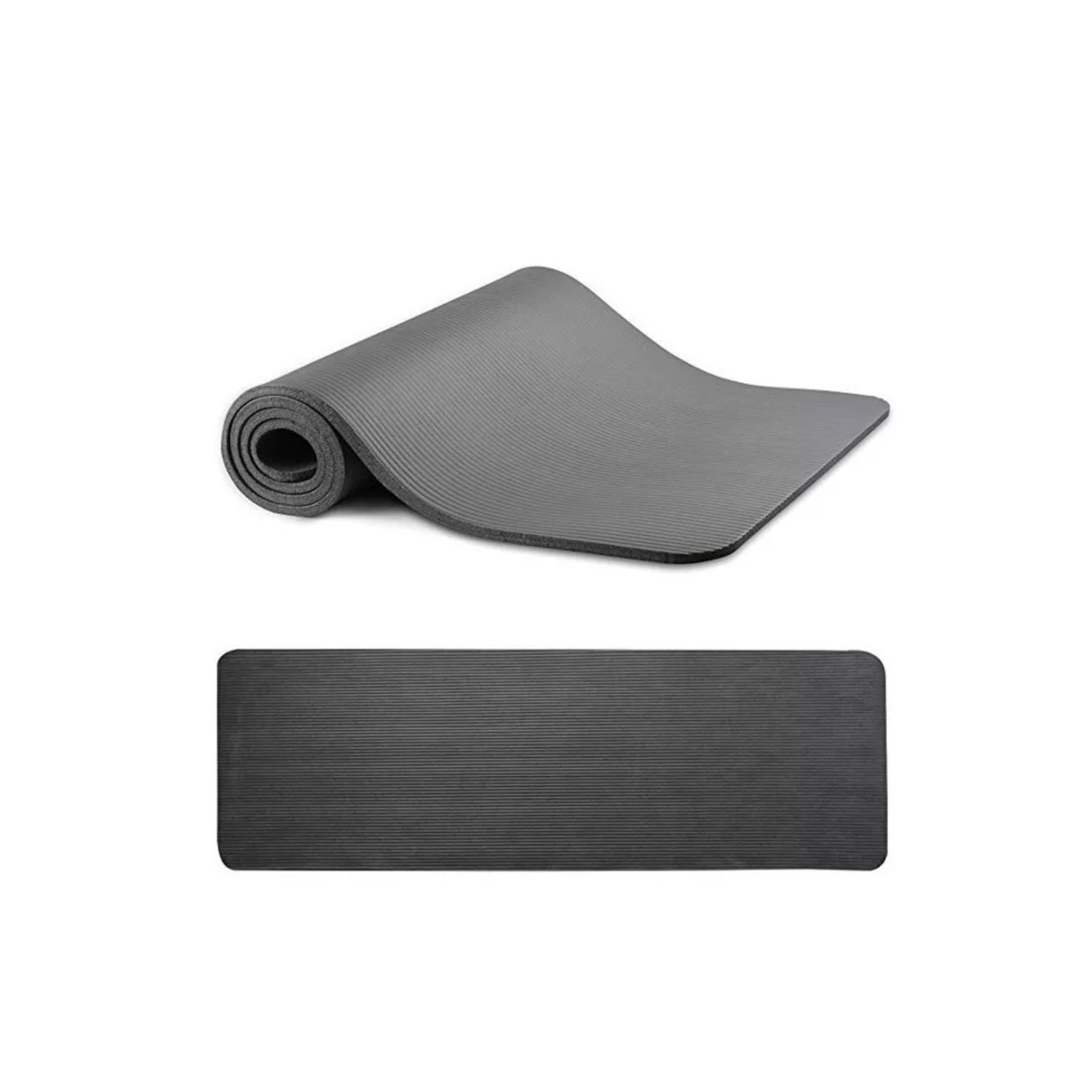 Foto 2 pulgar | Tapete de Yoga 10 mm de Grosor Negro - Venta Internacional