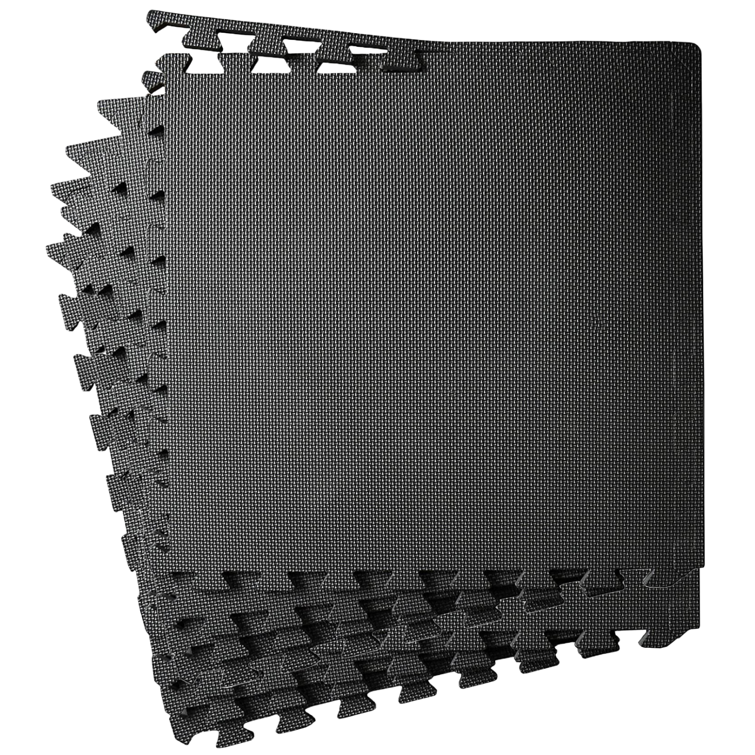 Tapete Ejercicio Gym Prototipo Negro 8 Piezas