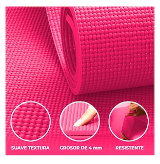Foto 3 | Tapete Portátil Yoga Pilates Fitness Ejercicio Relajación Belug Fiusha