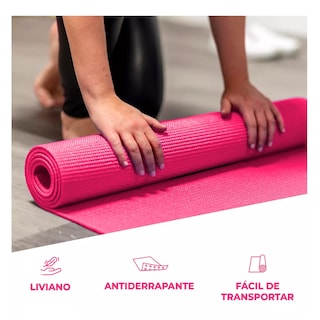 Foto 4 | Tapete Portátil Yoga Pilates Fitness Ejercicio Relajación Belug Fiusha