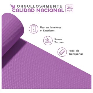 Foto 2 | Tapete Para Yoga, Pilates, Fitness, Ejercicio Y Relajación Eo Safe Imports Esi-18863 Púrpura