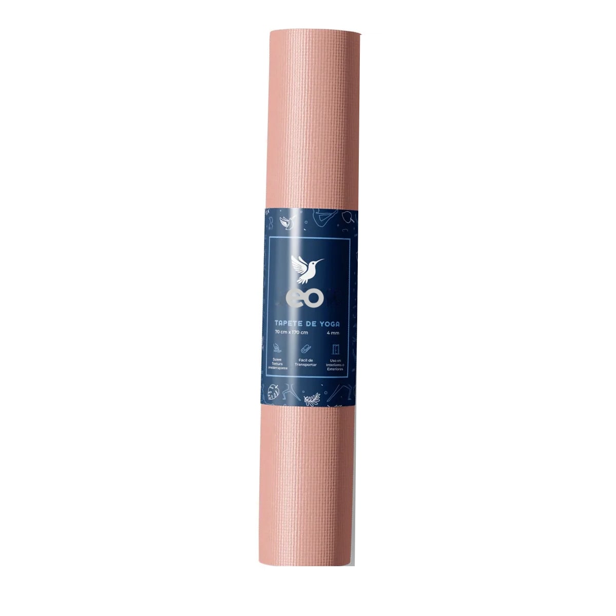 Tapete para Yoga Rosa $629