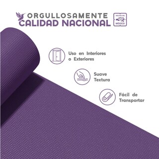 Foto 3 | Tapete Portátil para Yoga Eo Safe Imports Esi-18866 Púrpura