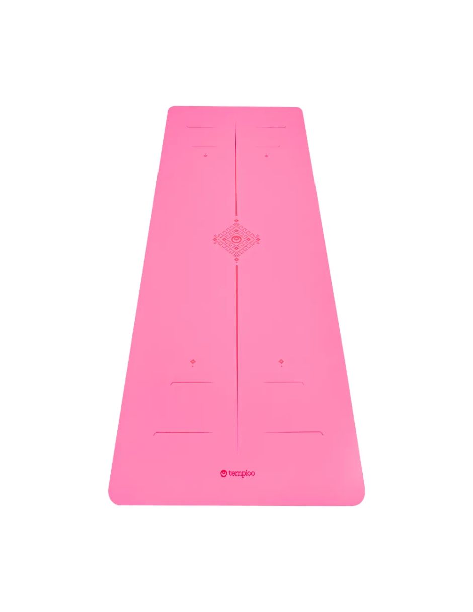 Foto 3 pulgar | Tapete De Yoga Temploo Eco Grip - Rosa