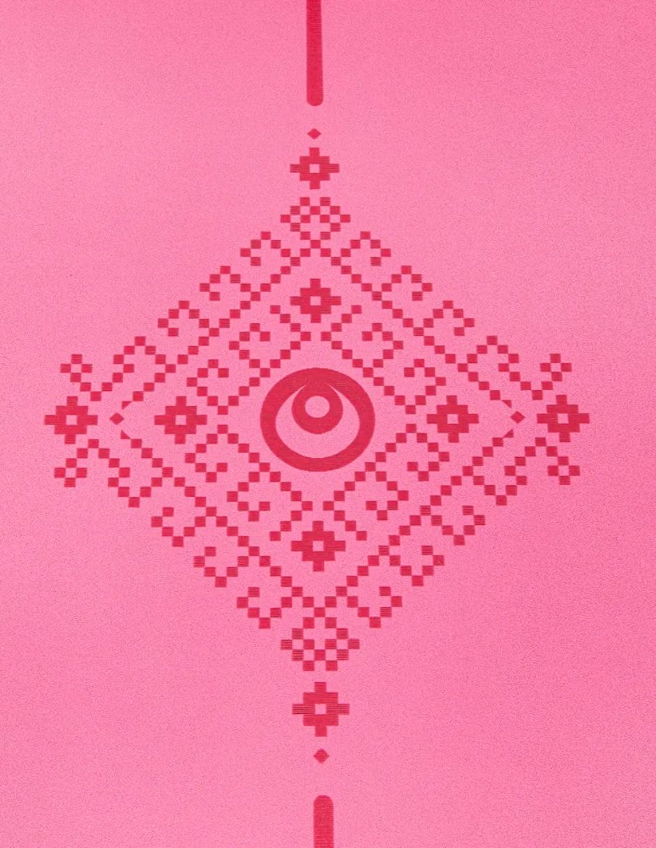 Foto 3 | Tapete De Yoga Temploo Eco Grip - Rosa