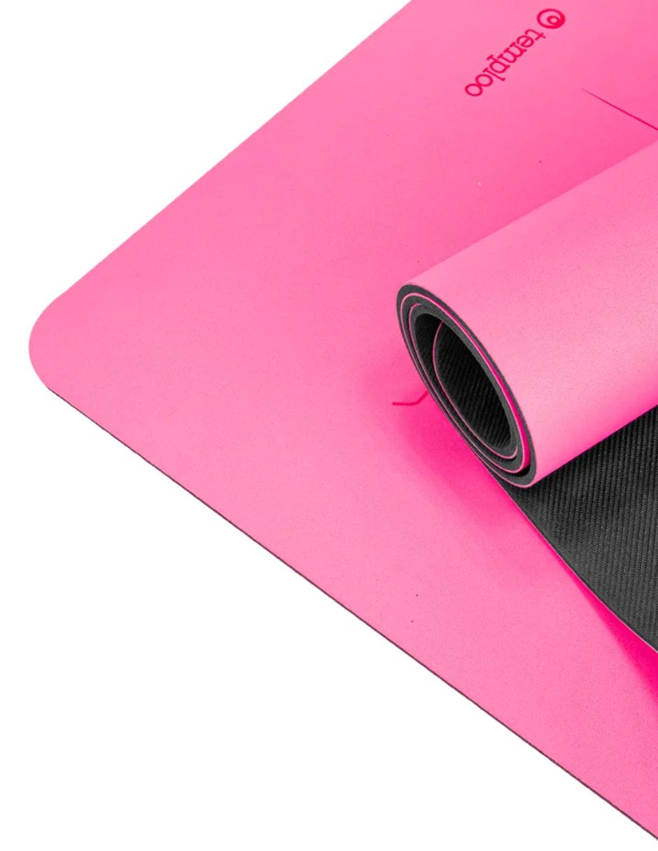 Foto 5 pulgar | Tapete De Yoga Temploo Eco Grip - Rosa