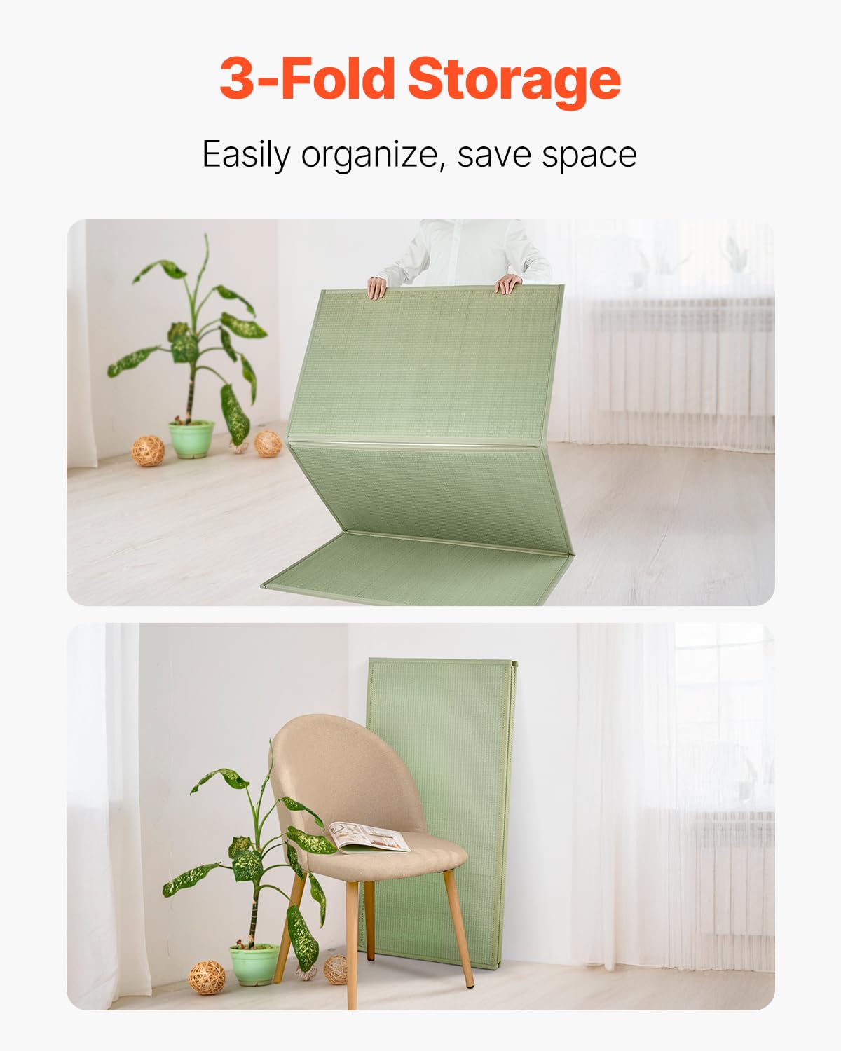 Foto 7 pulgar | Tapete De Tatami Vevor Japanese Extended Twin Xl 100% Rush Grass - Venta Internacional.