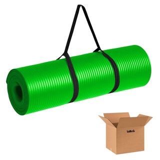 Foto 1 | Tapete Lab.g Yoga Pilates Ejercicio 10 Mm Antideslizante Nube Verde