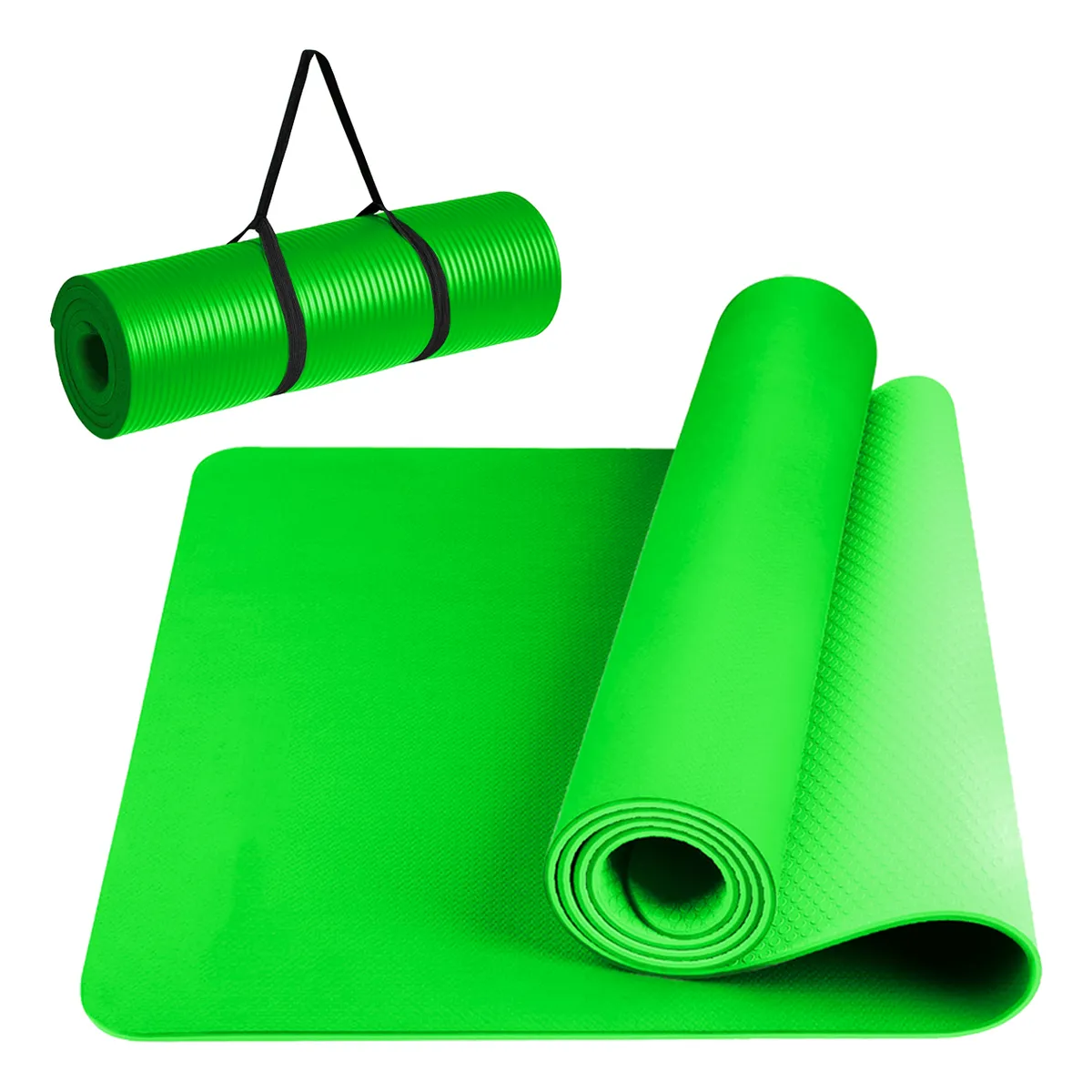 Foto 3 pulgar | Tapete Lab.g Yoga Pilates Ejercicio 10 Mm Antideslizante Nube Verde