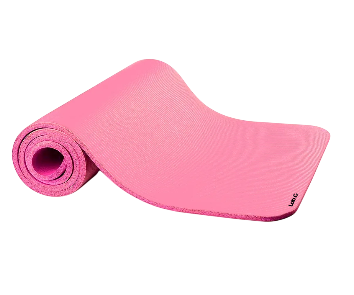 Foto 2 pulgar | Tapete Yoga Pilates Lab.g Fitness Ejercicio Portátil 10mm Grosor Rosa