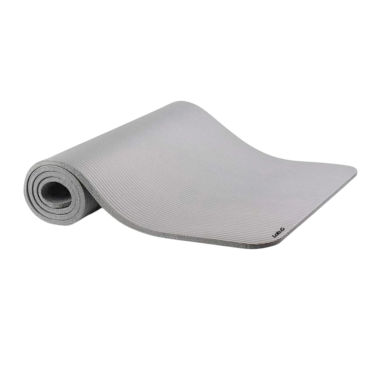 Foto 2 pulgar | Tapete Yoga Pilates Lab.g Fitness Ejercicio Portátil 10mm Grosor Gris
