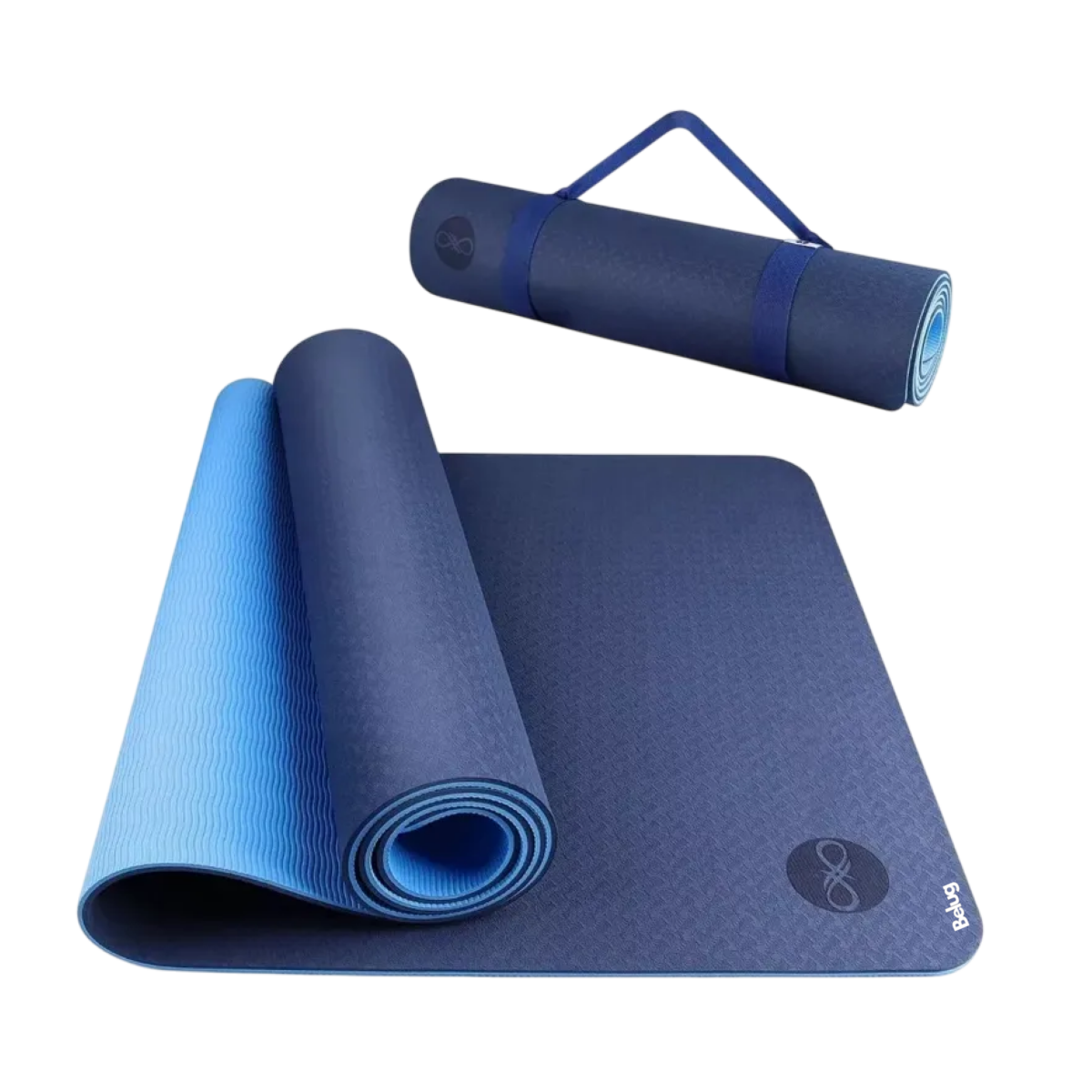 Foto 2 pulgar | Tapete para Yoga Belug Azul 183 x 61 cm