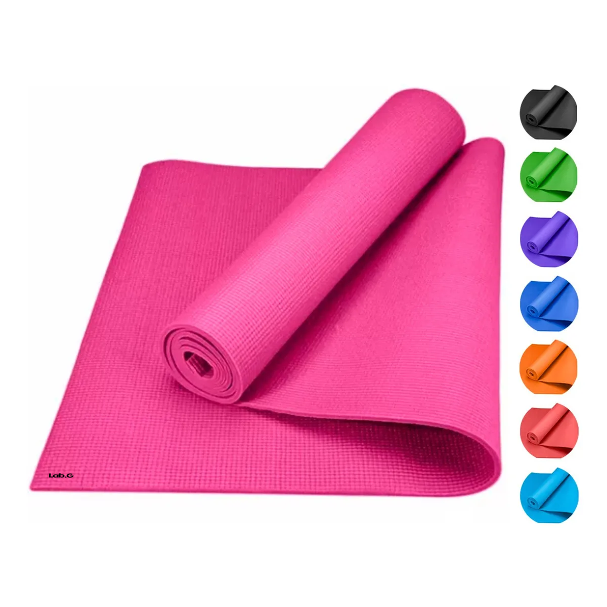 Foto 5 pulgar | Tapete Yoga Pilates Fitness Portátil 10mm Grosor Lab.g Rosa