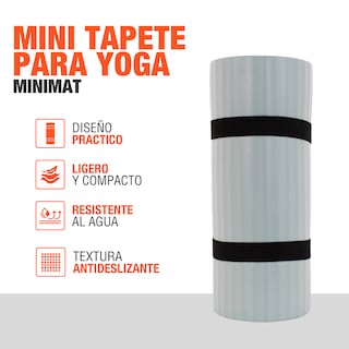 Foto 2 | Tapete Apoyo De Rodillas Altera Yoga Mat Soporte Pilates Gym Aguamarina