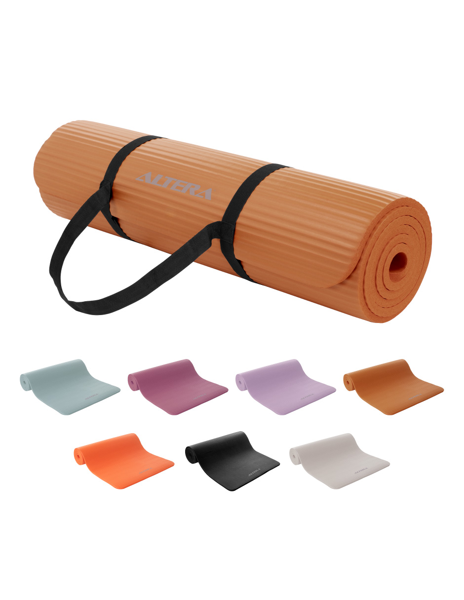 Tapete De Yoga Mat Antiderrapante Altera Fitness Pilates Gym - Mocha