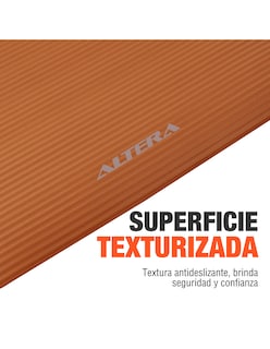 Foto 4 | Tapete De Yoga Mat Antiderrapante Altera Fitness Pilates Gym - Mocha