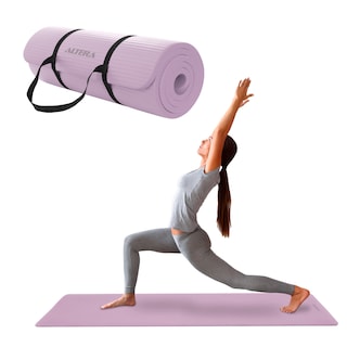 Foto 1 | Tapete Yoga Grueso 15 Mm Fitness Altera Nbr Antiderrapante - Petunia