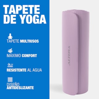 Foto 2 | Tapete Yoga Grueso 15 Mm Fitness Altera Nbr Antiderrapante - Petunia
