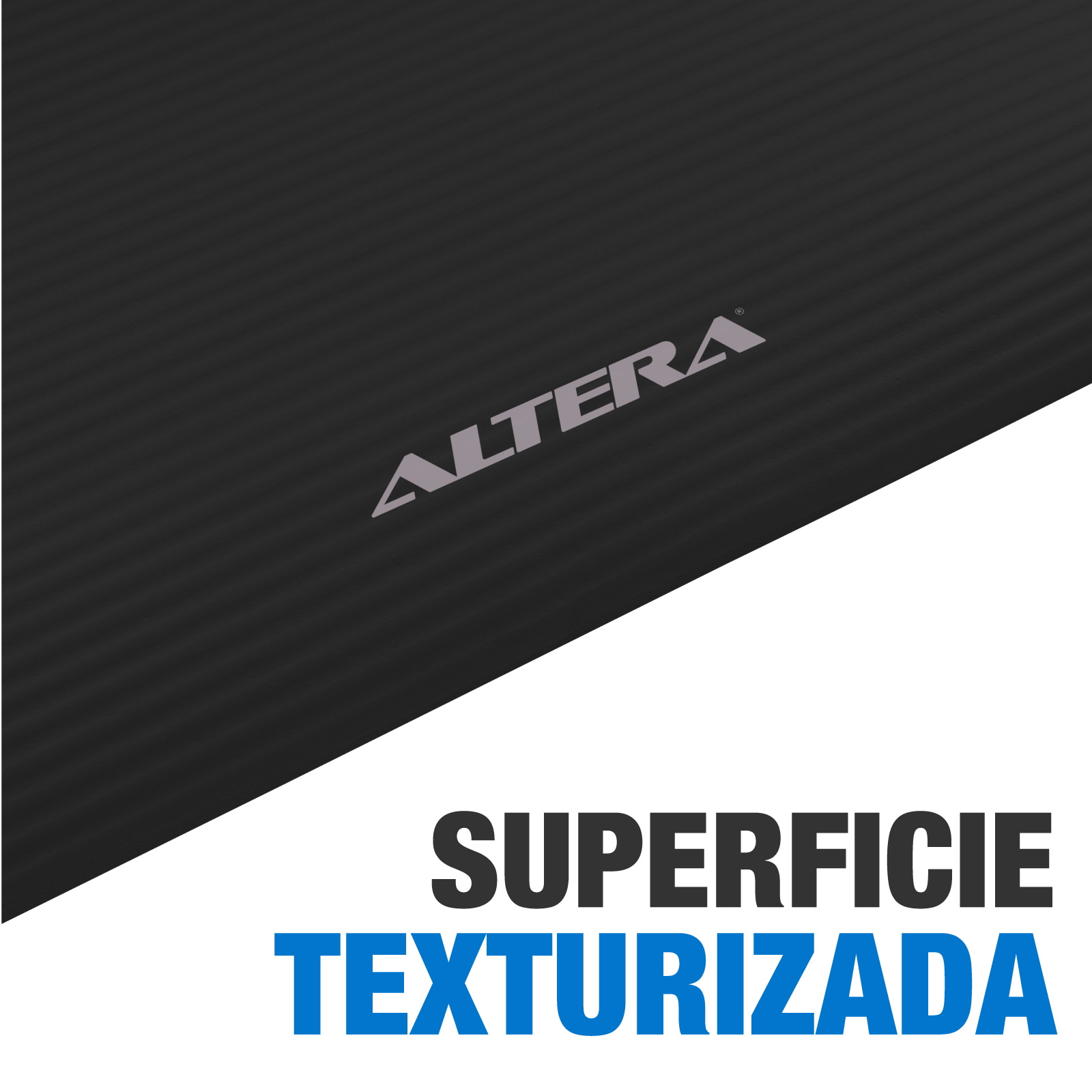 Foto 5 pulgar | Tapete Yoga Grueso 15 Mm Fitness Altera Nbr Antiderrapante - Negro
