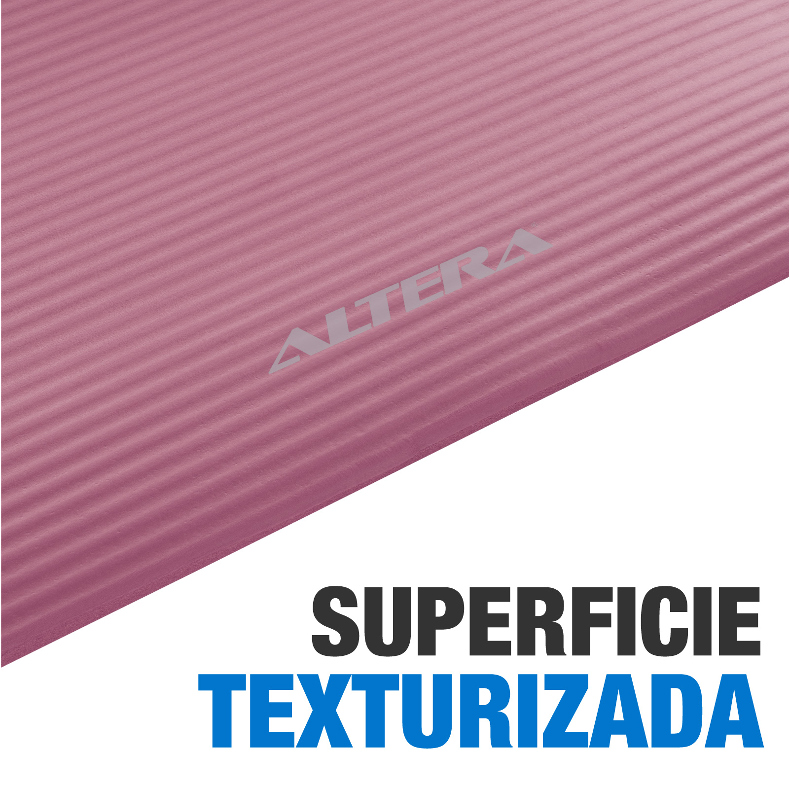 Foto 5 pulgar | Tapete Yoga Grueso 15 Mm Fitness Altera Nbr Antiderrapante - Uva