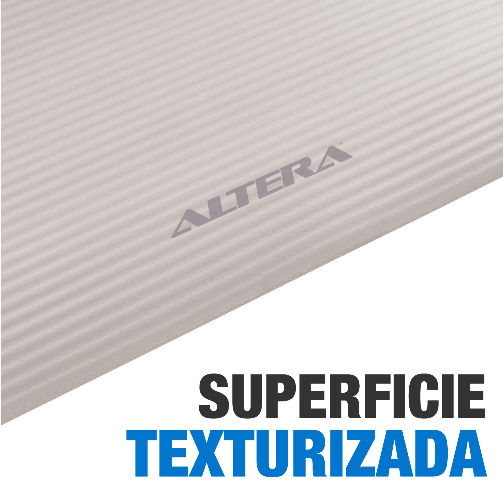 Foto 5 pulgar | Tapete Yoga Grueso 15 Mm Fitness Altera Nbr Antiderrapante - Arena