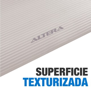 Foto 4 | Tapete Yoga Grueso 15 Mm Fitness Altera Nbr Antiderrapante - Arena