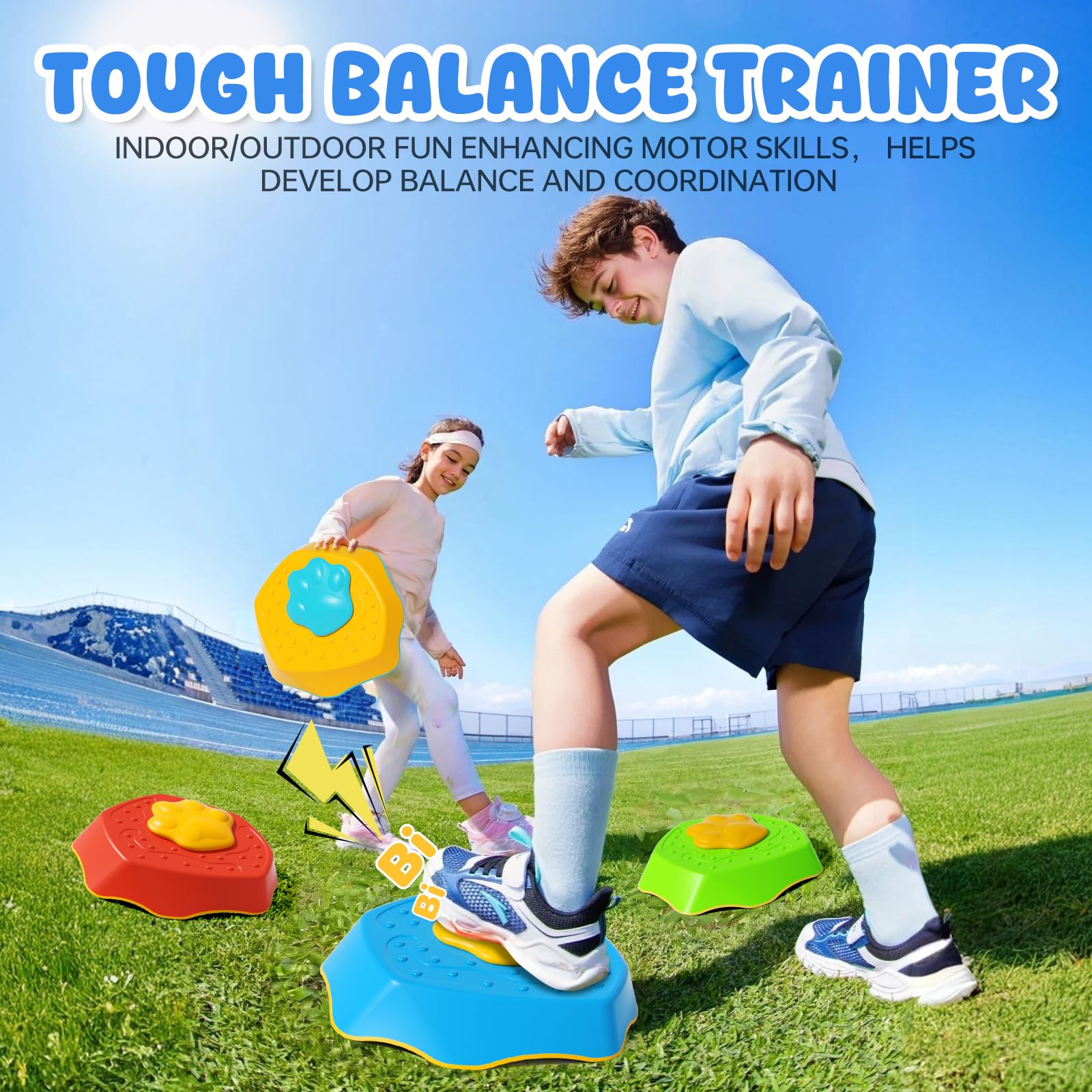 Foto 5 pulgar | Stepping Stones Hirose Voiced Para Niños, Balanza Antideslizante De 5 Piezas - Venta Internacional.