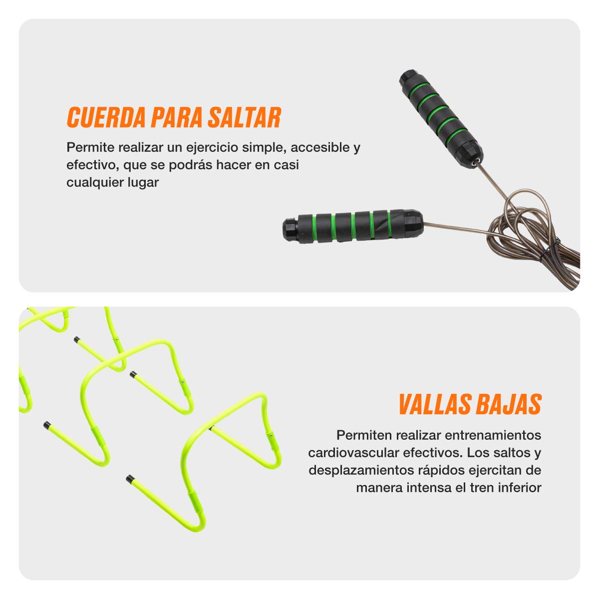 Foto 5 pulgar | Set Agilidad Bodytrainer Con Escalera Vallas Ligas Cuerda