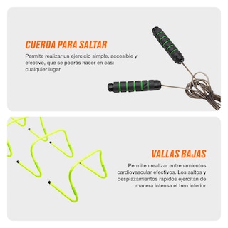 Foto 4 | Set Agilidad Bodytrainer Con Escalera Vallas Ligas Cuerda