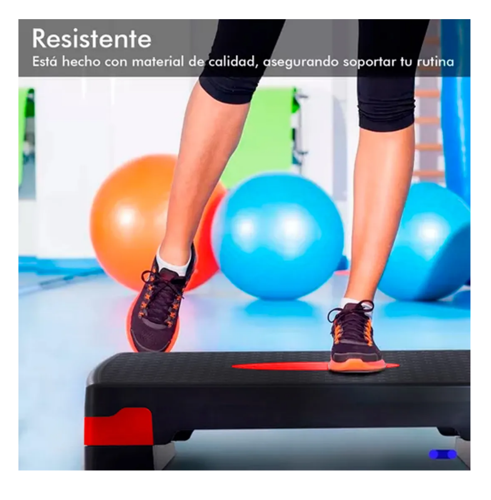 Foto 5 pulgar | Banco Ejercicio Fitness Crossfit Ajustable Gym Lab.g, Negro Detalles Rojo