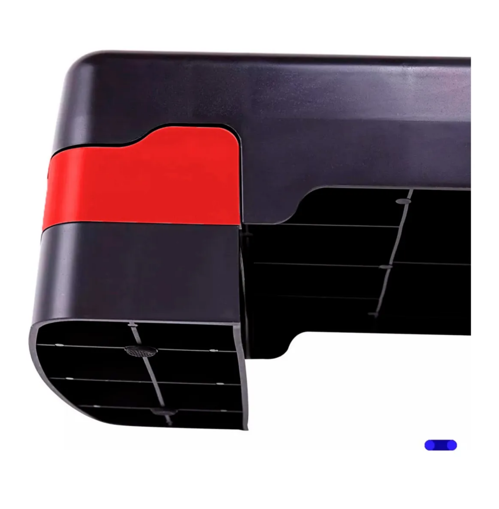 Foto 6 pulgar | Banco Ejercicio Fitness Crossfit Ajustable Gym Belug, Negro Detalles Rojo