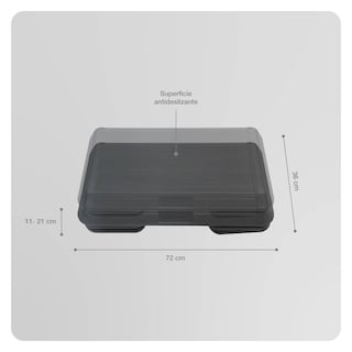 Foto 3 | Banco Step Gym Bodytrainer Para Ejercicio Con Altura Ajustable