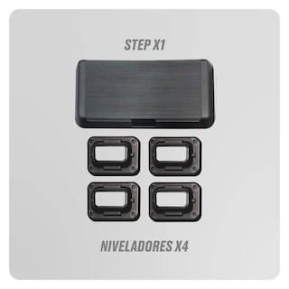 Foto 6 | Banco Step Gym Bodytrainer Para Ejercicio Con Altura Ajustable