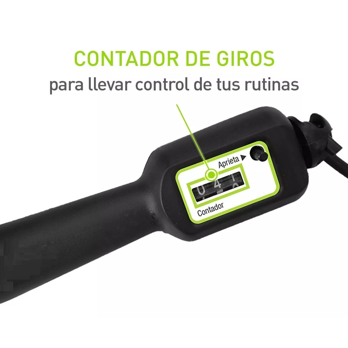 Foto 3 | Cuerda Para Salto Con Contador Eo Safe Imports  Esi-10724 Negro