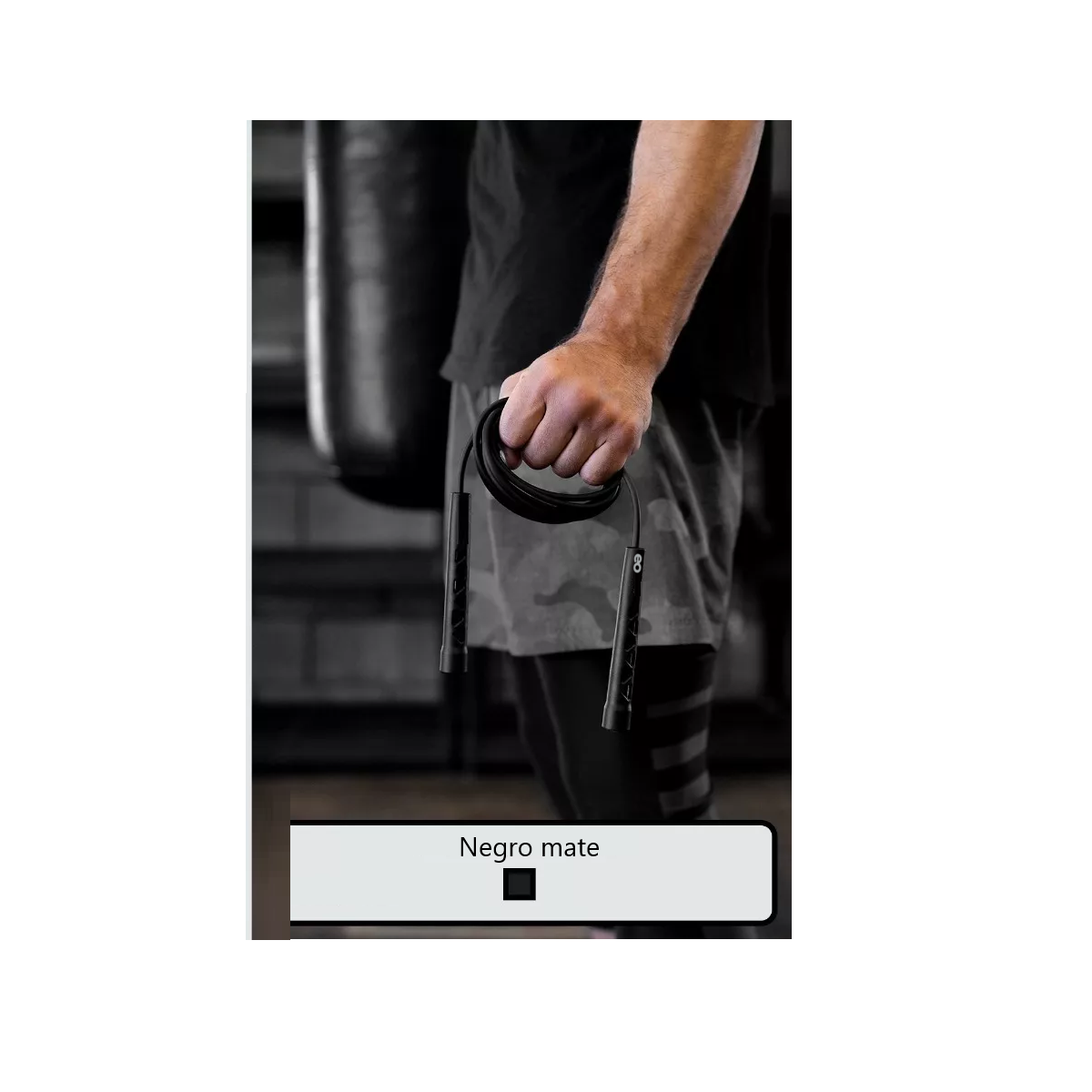 Foto 2 | Cuerda Pvc Para Saltar Estilo Libre Sin Enredamiento Eo Safe Imports Esi-13960-1 Negro