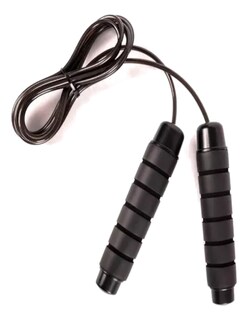 Foto 5 | Cuerda Para Saltar Ajustable Color Negro + Gratis Termo Güish De Regalo
